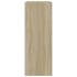 Mueble zapatero madera ingeniería roble Sonoma 52x37,5x100