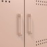 Mueble de TV acero rosa 68x39x50,5