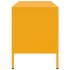 Mueble de TV de acero amarillo mostaza 68x39x50,5