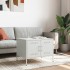 Mesa de centro acero blanco 68x50x50,5