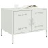 Mesa de centro acero blanco 68x50x50,5