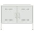 Mesa de centro acero blanco 68x50x50,5