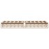 Estructura de cama sin colchón madera maciza de pino 100x200