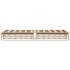 Estructura de cama sin colchón madera maciza pino 75x190