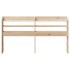 Cabecero de cama con estantes madera maciza de pino 160
