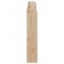 Cabecero de cama con estantes madera maciza de pino 160