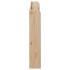 Cabecero de cama con estantes madera maciza de pino 140