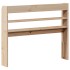 Cabecero de cama con estantes madera maciza de pino 75