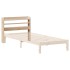 Cabecero de cama con estantes madera maciza de pino 75