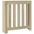 Cubierta de radiador madera ingeniería roble Sonoma 78x20x82