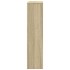 Cubierta de radiador madera ingeniería roble Sonoma 78x20x82