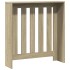 Cubierta de radiador madera ingeniería roble Sonoma 78x20x82