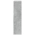 Cubierta de radiador madera gris hormigón 104x20x82
