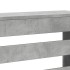 Cubierta de radiador madera gris hormigón 104x20x82