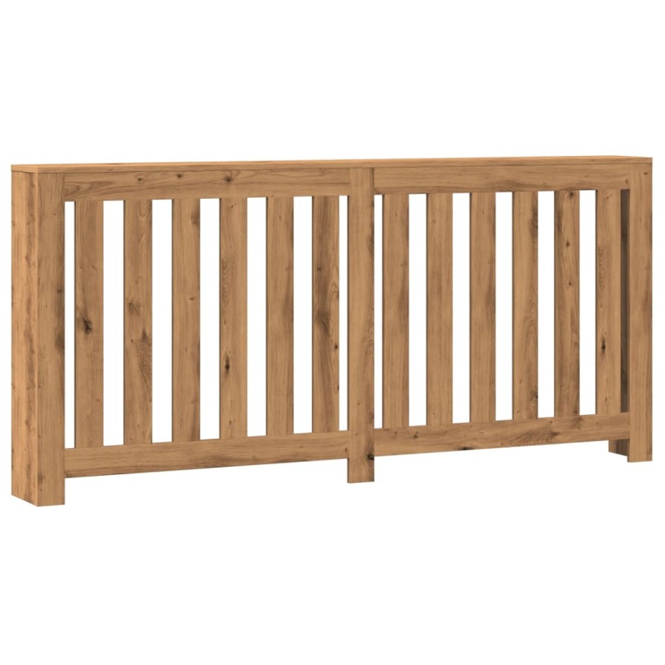 Cubierta de radiador madera color roble artesano 175x20x82