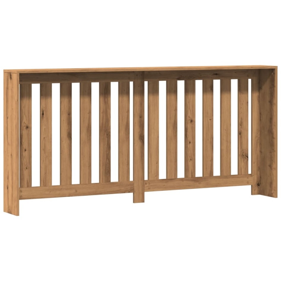 Cubierta de radiador madera color roble artesano 175x20x82