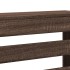 Cubierta de radiador madera ingeniería marrón roble