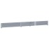 Collar de palet madera maciza de pino gris 150x100