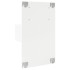 Mesita de noche de pared con luces LED