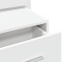 Mesita de noche de pared con luces LED