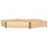 Arriate elevado hexagonal madera maciza de pino 160x160
