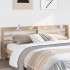 Cabecero de cama con estantes madera maciza de pino 200