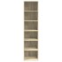 Aparador alto madera de ingeniería roble Sonoma 45x41x185