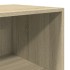 Aparador alto madera de ingeniería roble Sonoma 45x41x185