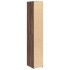 Aparador alto madera de ingeniería marrón roble 30x41x185