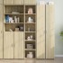 Aparador alto madera de ingeniería roble Sonoma 40x41x185