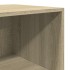 Aparador alto madera de ingeniería roble Sonoma 40x41x185