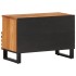 Mueble de TV madera maciza de acacia 70x34x46