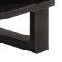 Mesa de centro de madera maciza de mango rugosa 80x51x40