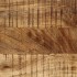 Mesa de centro de madera maciza de mango rugosa 80x51x40
