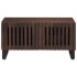 Mesa de centro madera maciza mango marrón 80x51x40
