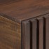 Mesa de centro madera maciza mango marrón 80x51x40