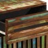Mesita de noche madera maciza de acacia 50x34x60