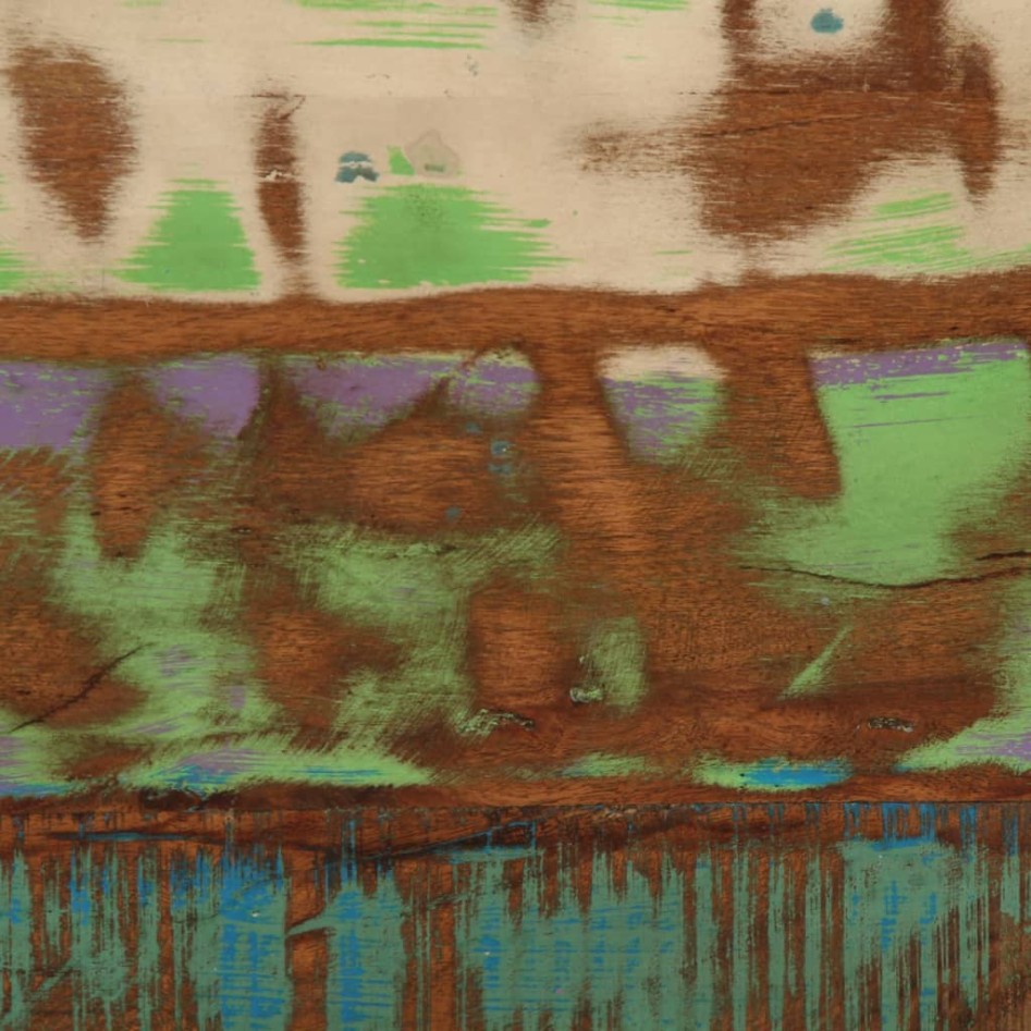 Mesita de noche madera maciza de acacia 50x34x60