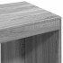 Escritorio de oficina madera ingeniería gris 103,5x56,5x94