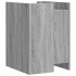 Mesita de noche madera de ingeniería gris Sonoma 45x50x65