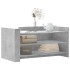 Mesa de centro madera de ingeniería gris hormigón 100x50x50