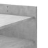 Mesa de centro madera de ingeniería gris hormigón 100x50x50