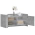 Mesa de centro madera de ingeniería gris hormigón 100x50x50
