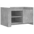 Mesa de centro madera de ingeniería gris hormigón 80x50x50