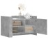 Mesa de centro madera de ingeniería gris hormigón 80x50x50