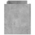 Mueble para TV contrachapada gris hormigón 100x35x40