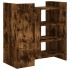 Aparador de madera de ingeniería roble ahumado 73,5x35x75