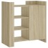 Aparador de madera de ingeniería roble Sonoma 73,5x35x75