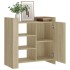 Aparador de madera de ingeniería roble Sonoma 73,5x35x75