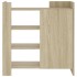 Aparador de madera de ingeniería roble Sonoma 73,5x35x75